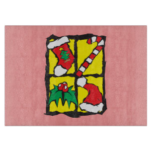 Kundenspezifische frohe schneidebrett