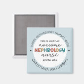 Kundenspezifische Funny Nephrology Nurses Week Wer Magnet (Vorderseite/Rückseite)