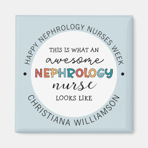 Kundenspezifische Funny Nephrology Nurses Week Wer Magnet