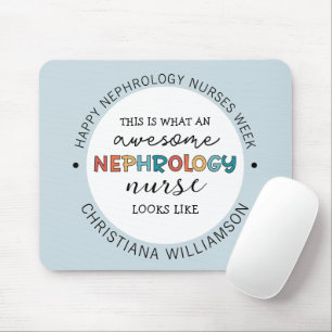 Kundenspezifische Funny Nephrology Nurses Week Wer Mousepad