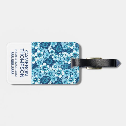 Kundenspezifische Gepäckanhänger (Rückseite horizontal)