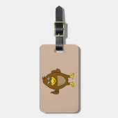 Kundenspezifische Gepäckumbauten des niedlichen Gepäckanhänger (Vorderseite vertikal)