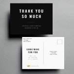 Kundenspezifische Geschäftsabschlüsse - Postkarte<br><div class="desc">Benutzerdefiniertes Logo-Design,  das mit Ihrem Firmenlogo,  Text,  Foto und Ihrer Website personalisiert werden kann.</div>