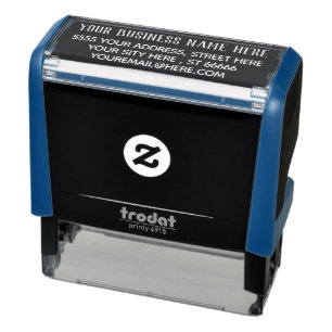 Kundenspezifische Geschäftsadresse Ihre Briefmarke Permastempel