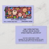 Kundenspezifische Geschäftskarte der niedlichen Visitenkarte (Vorne/Hinten)