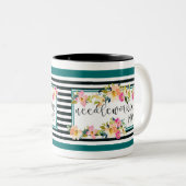 Kundenspezifische Geschäftslogo-Tasse Zweifarbige Tasse (VorderseiteRechts)