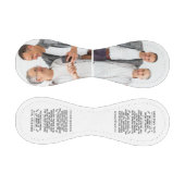 Kundenspezifische Geschenke an unseren Enkel mit 2 Baseball (Paneele)