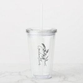 Kundenspezifische Geschenke für Godmutter, Godpare Acryltrinkbecher