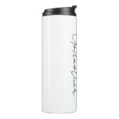 Kundenspezifische Geschenke für Godmutter, Godpare Thermosbecher (Nach links gedreht)