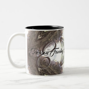 Kundenspezifische Geschenke für Mutter im Gesetz Zweifarbige Tasse