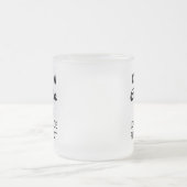 Kundenspezifische Geschenke für seine Mattierte Gl Mattglastasse (Mittel)