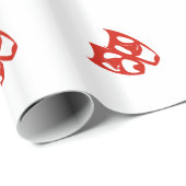 Kundenspezifische Geschenkpapier (Rolleneckpunkt)