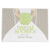 Kundenspezifische Geschenktasche Große Geschenktüte (Rückseite)