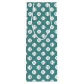 Kundenspezifische Geschenktüte Für Weinflaschen (Rückseite)