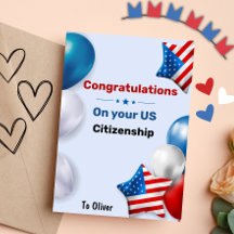 Kundenspezifische Glückwünsche zu Ihrer US-Staatsb