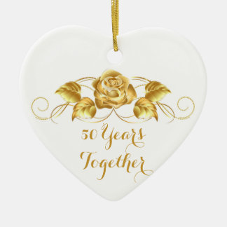 Kundenspezifische goldene keramik ornament