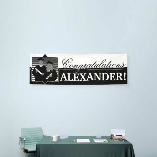 Kundenspezifische Gratulationen Abschluss-Banner Banner (Messeveranstaltung)