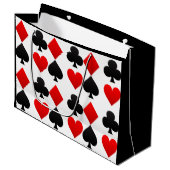 Kundenspezifische Große Geschenktüte (Vorderseite Schrägansicht)