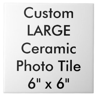 Kundenspezifische große Keramik-Foto-Fliese 6" x Fliese