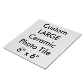 Kundenspezifische große Keramik-Foto-Fliese 6" x Fliese (Seite)