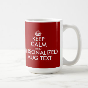 Kundenspezifische große übergroße behalten ruhi kaffeetasse