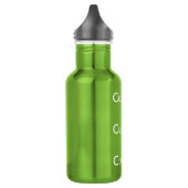 Kundenspezifische GRÜNE Wasser-Flasche des Trinkflasche (Links)