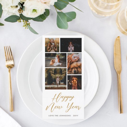 Kundenspezifische GrußfotoCollage Karte