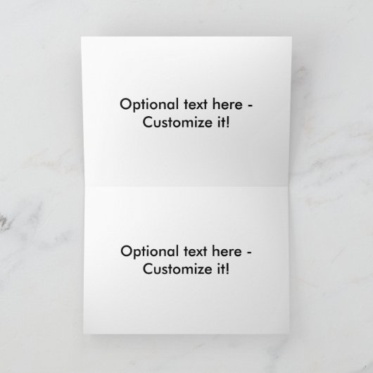 Kundenspezifische Grußkarte für historisches Foto Karte (Innenseite)