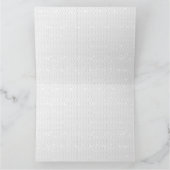 Kundenspezifische Grußkarten & Geschenkgutscheine  Karte (Innenseite)