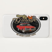 Kundenspezifische GTO Garage des klassischen Auto- Case-Mate iPhone Hülle (Rückseite (Horizontal))