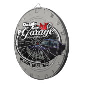 Kundenspezifische GTO Garage des klassischen Auto- Dartscheibe (Vorderseite rechts)