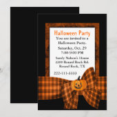 Kundenspezifische Halloween-Party-Einladung Einladung (Vorne/Hinten)