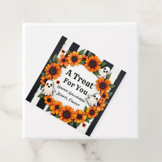 Kundenspezifische Halloween-Party-Gefälligkeit - " Geschenkanhänger (Beispiel)