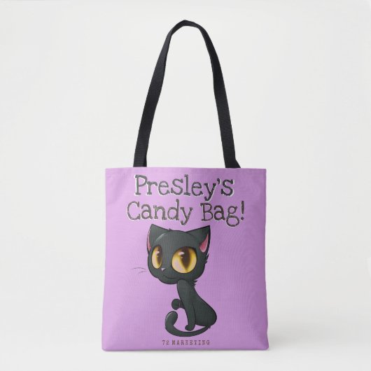 Kundenspezifische Halloweentrick-oder Tasche (Vorderseite)