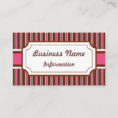 Kundenspezifische Himbeeren-Visitenkarten Visitenkarte (Vorderseite)