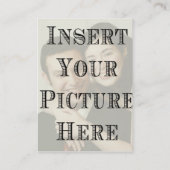 Kundenspezifische Hochzeits-Webseiten-Karten Visitenkarte (Rückseite)