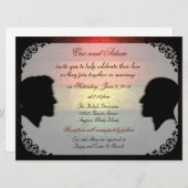 Kundenspezifische homosexuelle einladung (Vorne/Hinten)