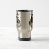 Kundenspezifische Hundehütten-Tasse Reisebecher (Mittel)