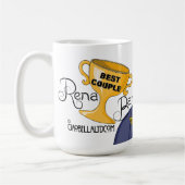 Kundenspezifische Illustrations-Tasse Kaffeetasse (Links)