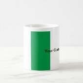 Kundenspezifische irische Flagge Kaffeetasse (Mittel)