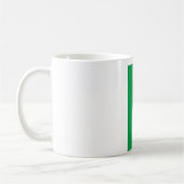 Kundenspezifische irische Flagge Kaffeetasse (Links)