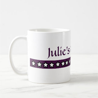 Kundenspezifische Julie-Tasse Tee Kaffeetasse
