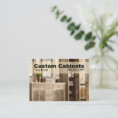 Kundenspezifische Kabinette - Tischler, Visitenkarte (Stehend Vorderseite)