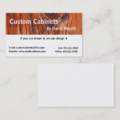 Kundenspezifische Kabinette und Visitenkarte (Vorne/Hinten)