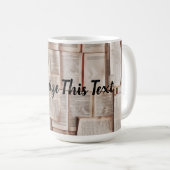 Kundenspezifische Kaffeetasse (VorderseiteRechts)