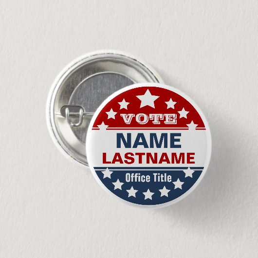 Kundenspezifische Kampagne Button (Vorne & Hinten)