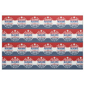 Kundenspezifische Kampagnen-Schablone Stoff (Fat Quarter (45,7 x 55,9 cm))