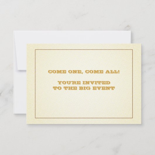 KUNDENSPEZIFISCHE Karnevals-Aufnahme-Karte für Einladung (Rückseite)