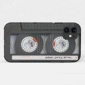 Kundenspezifische Kassette Mixtape Case-Mate iPhone Hülle (Rückseite (Horizontal))