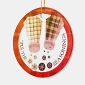 Kundenspezifische Keramik Ornament (Links)